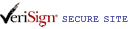 Hyperlinked VeriSign secure seal image